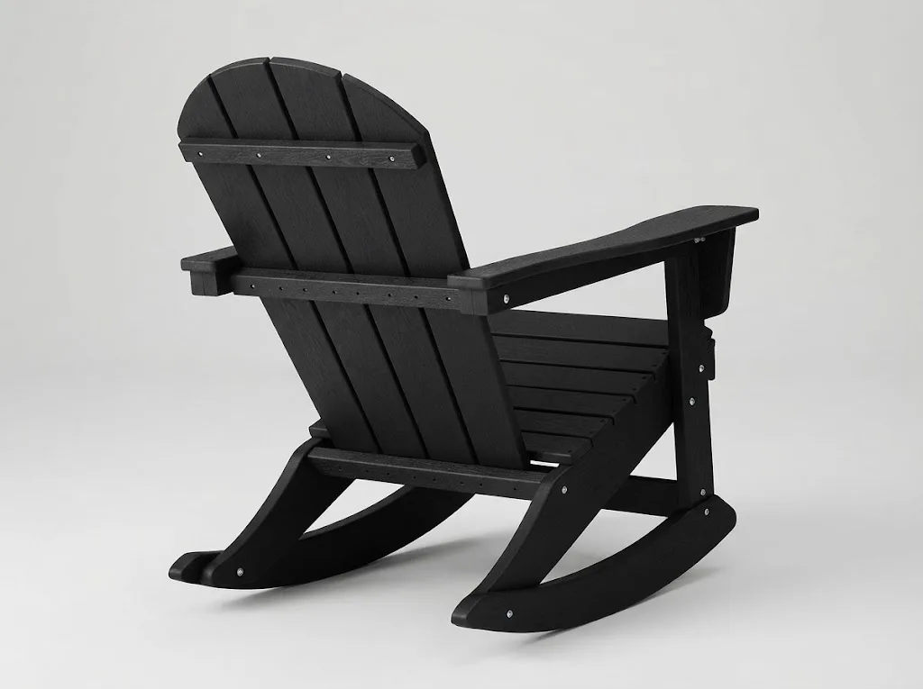 Bulk HDPE Rocking Adirondack Chairs