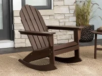 Wholesale All-Weather Classic HDPE Rocking Adirondack Chair for Outdoor